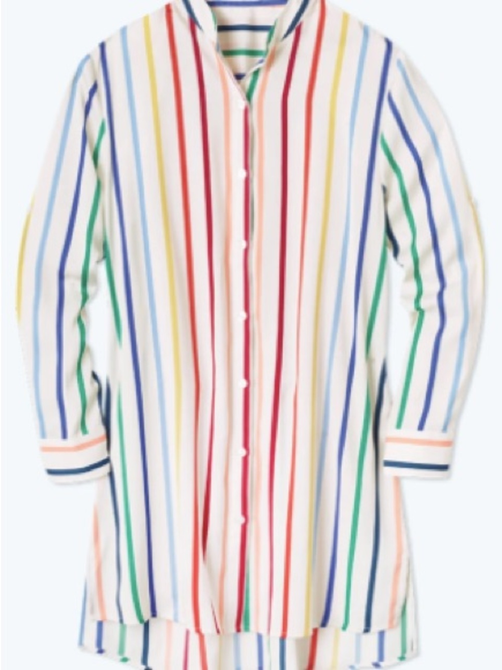 summersalt Multi-Color Striped Shirt Dress